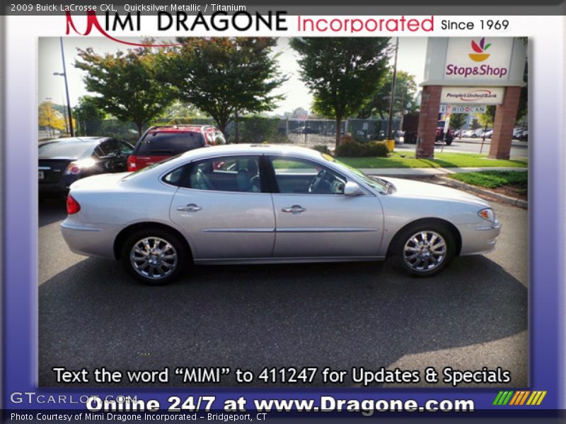 Quicksilver Metallic / Titanium 2009 Buick LaCrosse CXL