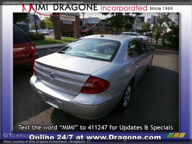 Quicksilver Metallic / Titanium 2009 Buick LaCrosse CXL