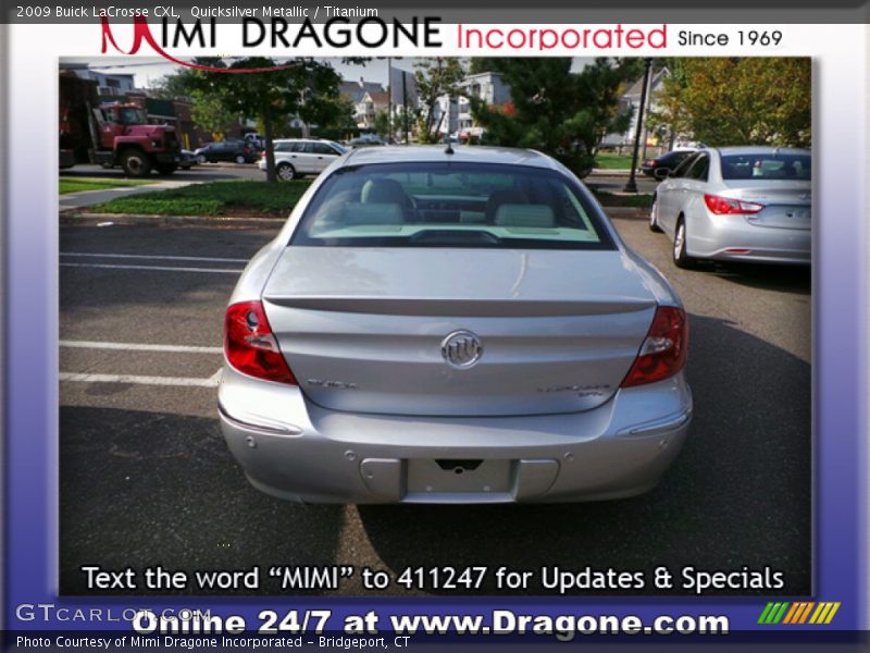Quicksilver Metallic / Titanium 2009 Buick LaCrosse CXL