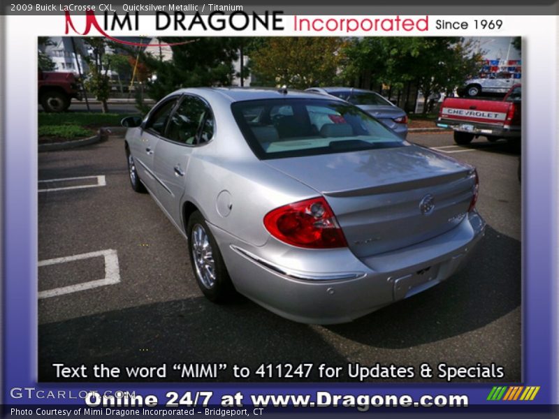 Quicksilver Metallic / Titanium 2009 Buick LaCrosse CXL