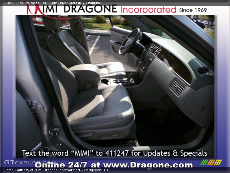 Quicksilver Metallic / Titanium 2009 Buick LaCrosse CXL
