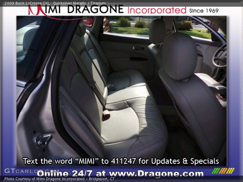 Quicksilver Metallic / Titanium 2009 Buick LaCrosse CXL