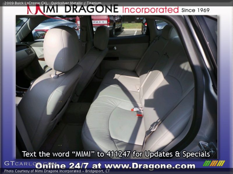 Quicksilver Metallic / Titanium 2009 Buick LaCrosse CXL