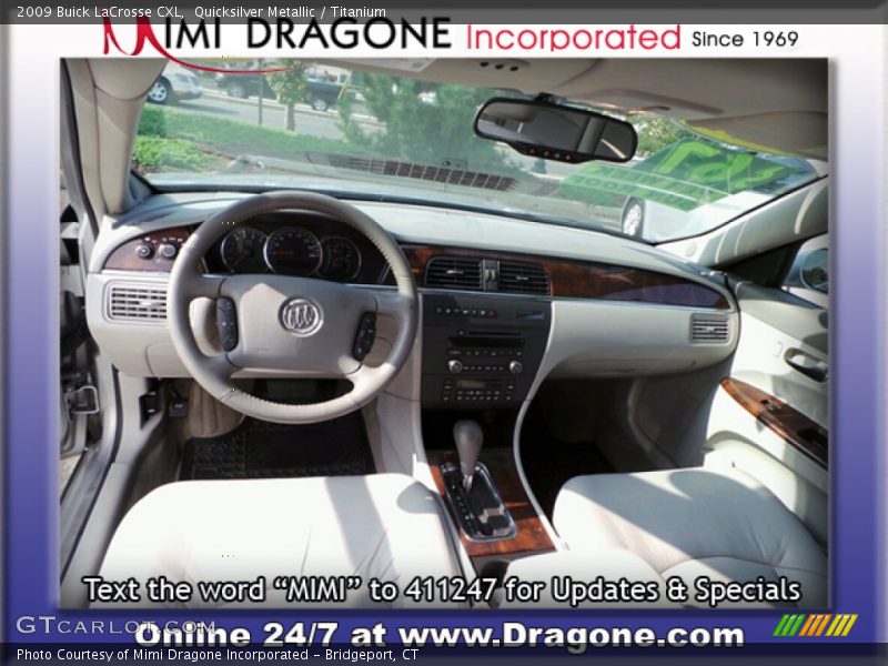 Quicksilver Metallic / Titanium 2009 Buick LaCrosse CXL