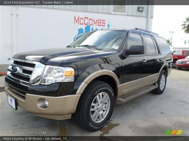 Tuxedo Black / Camel 2014 Ford Expedition XLT
