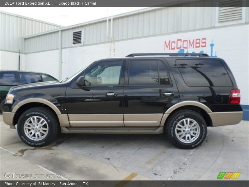 Tuxedo Black / Camel 2014 Ford Expedition XLT