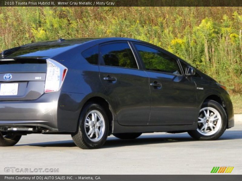 Winter Gray Metallic / Misty Gray 2010 Toyota Prius Hybrid III