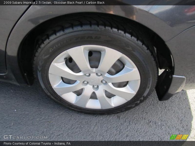 Obsidian Black Pearl / Carbon Black 2009 Subaru Impreza 2.5i Sedan