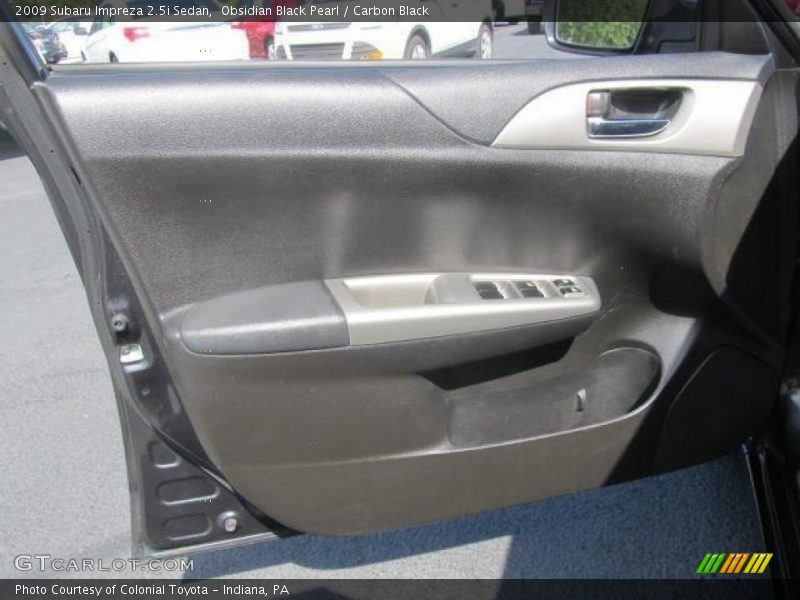 Obsidian Black Pearl / Carbon Black 2009 Subaru Impreza 2.5i Sedan