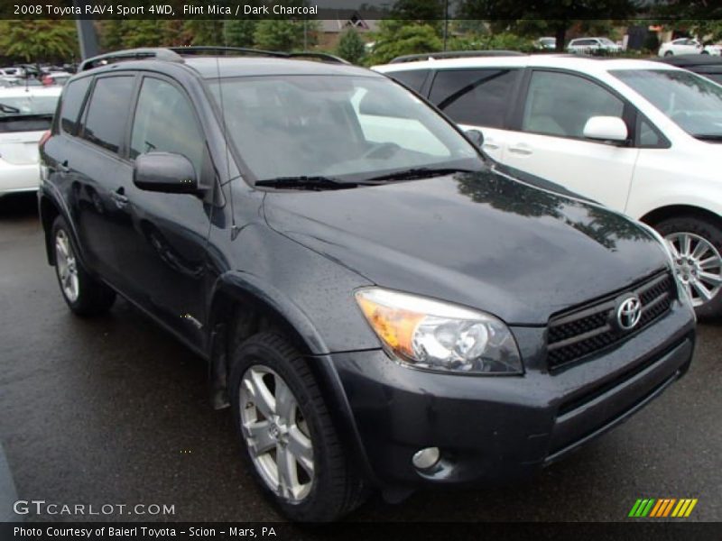 Flint Mica / Dark Charcoal 2008 Toyota RAV4 Sport 4WD