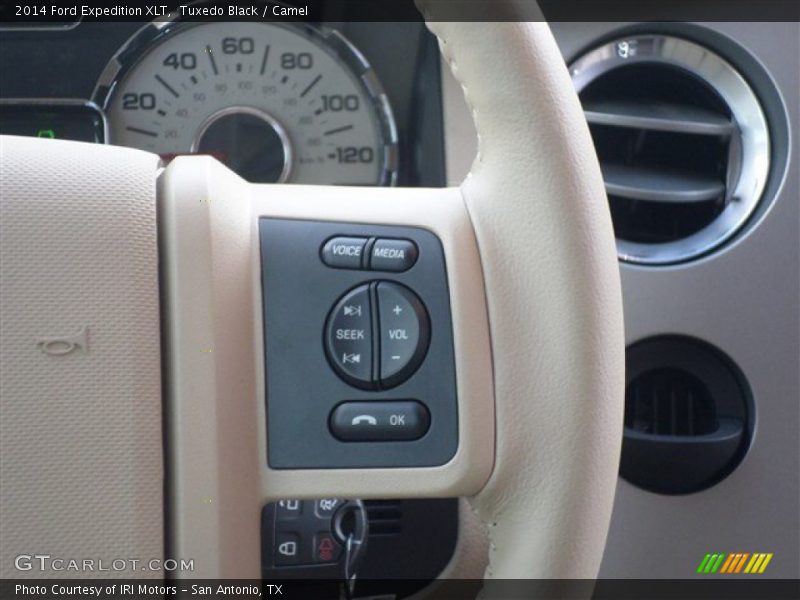 Tuxedo Black / Camel 2014 Ford Expedition XLT