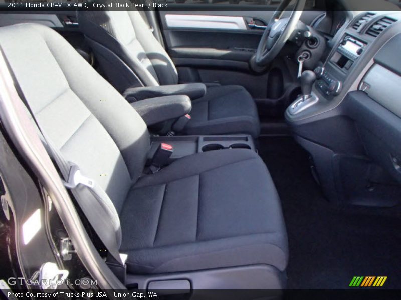 Crystal Black Pearl / Black 2011 Honda CR-V LX 4WD