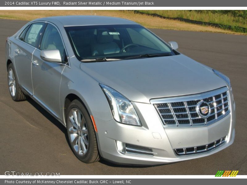 Radiant Silver Metallic / Medium Titanium/Jet Black 2014 Cadillac XTS Luxury FWD