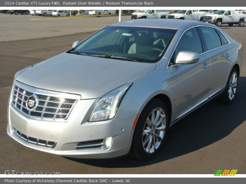 Radiant Silver Metallic / Medium Titanium/Jet Black 2014 Cadillac XTS Luxury FWD