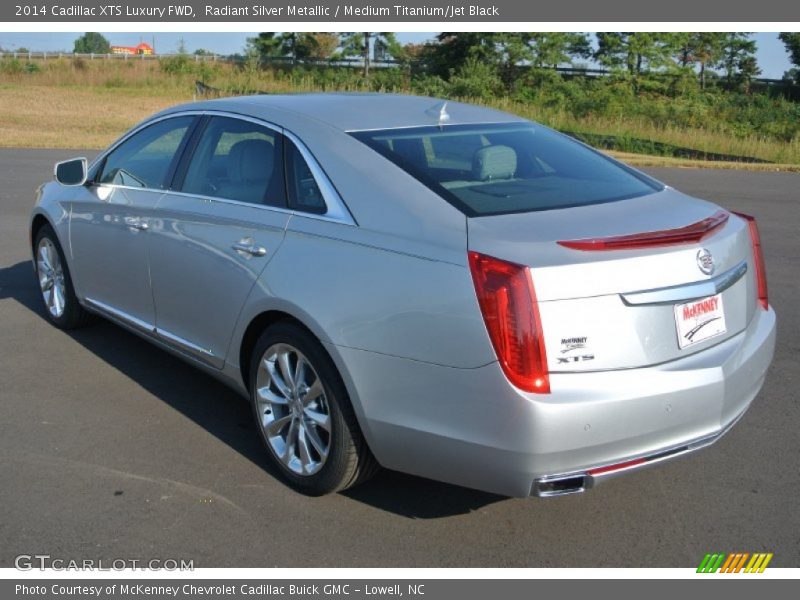 Radiant Silver Metallic / Medium Titanium/Jet Black 2014 Cadillac XTS Luxury FWD
