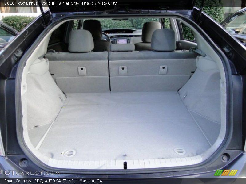 Winter Gray Metallic / Misty Gray 2010 Toyota Prius Hybrid III