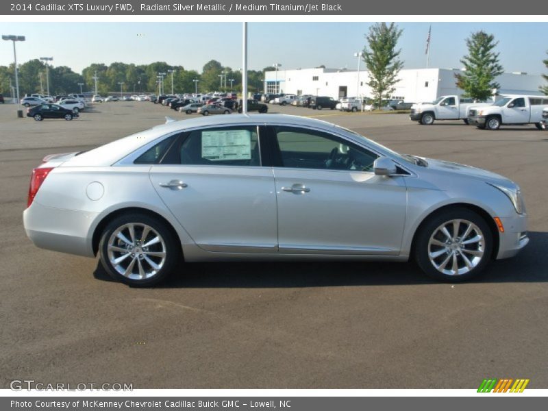 Radiant Silver Metallic / Medium Titanium/Jet Black 2014 Cadillac XTS Luxury FWD