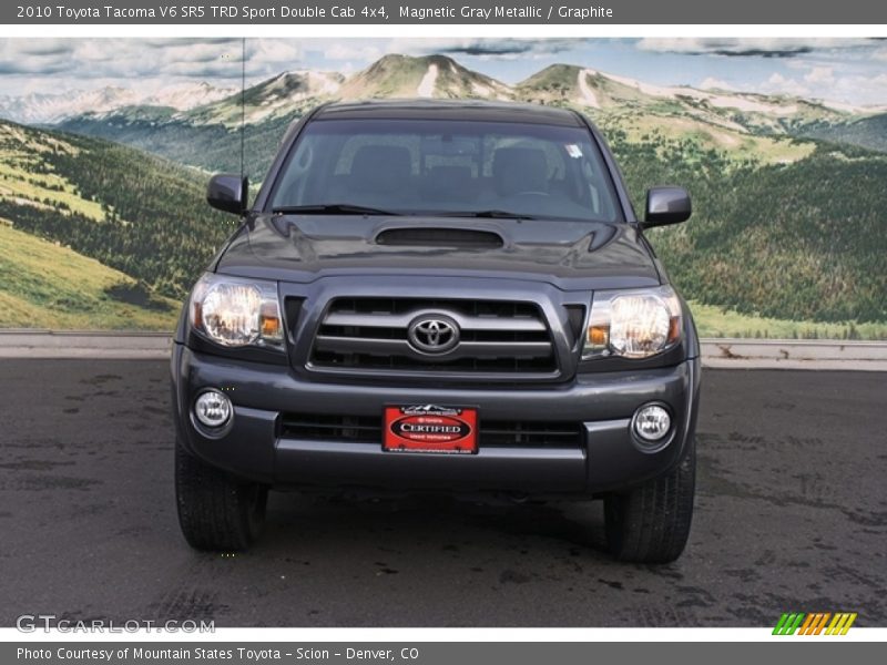 Magnetic Gray Metallic / Graphite 2010 Toyota Tacoma V6 SR5 TRD Sport Double Cab 4x4