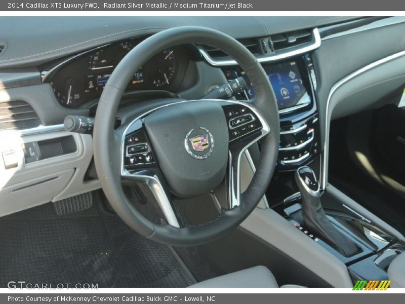 Radiant Silver Metallic / Medium Titanium/Jet Black 2014 Cadillac XTS Luxury FWD