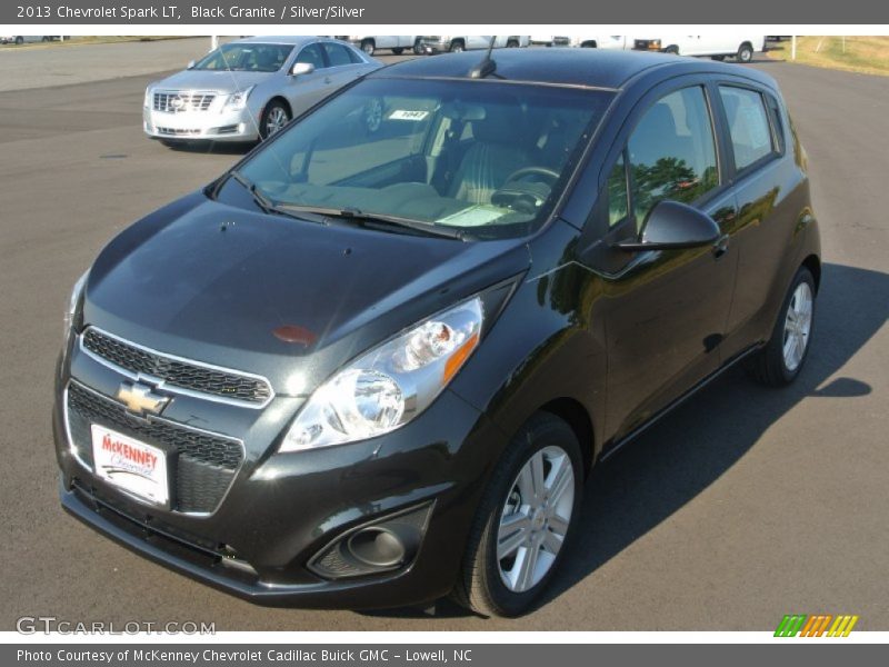 Black Granite / Silver/Silver 2013 Chevrolet Spark LT