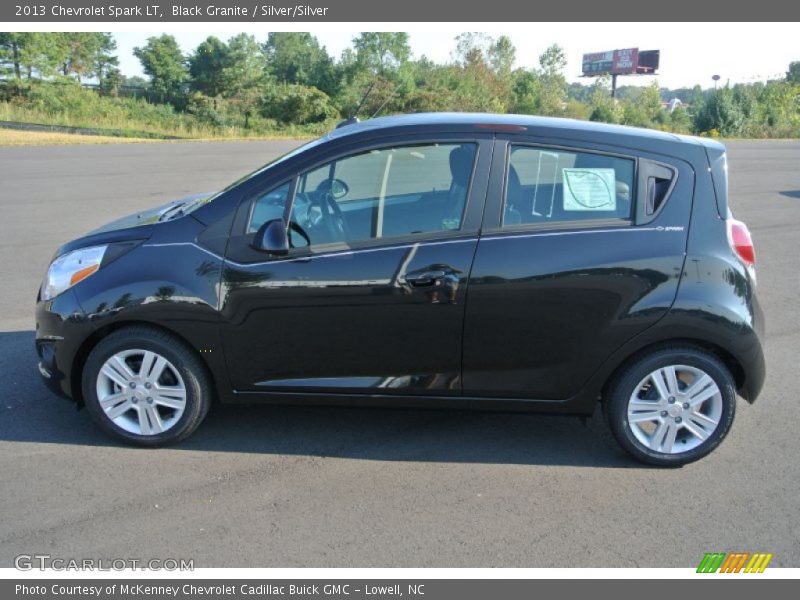 Black Granite / Silver/Silver 2013 Chevrolet Spark LT