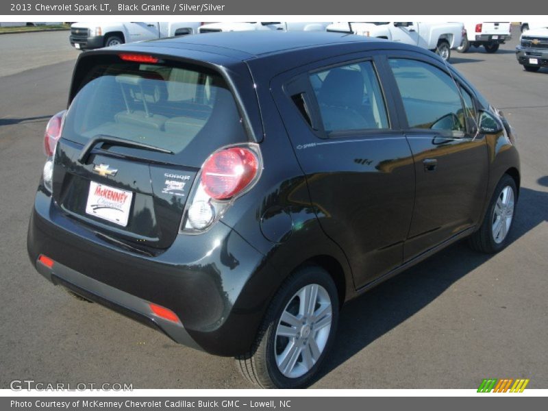 Black Granite / Silver/Silver 2013 Chevrolet Spark LT