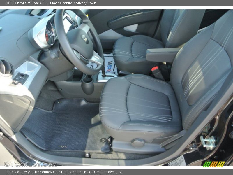 Black Granite / Silver/Silver 2013 Chevrolet Spark LT