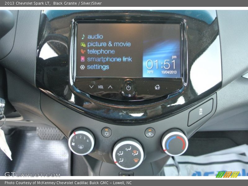 Black Granite / Silver/Silver 2013 Chevrolet Spark LT
