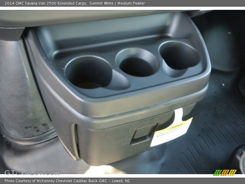 Summit White / Medium Pewter 2014 GMC Savana Van 2500 Extended Cargo