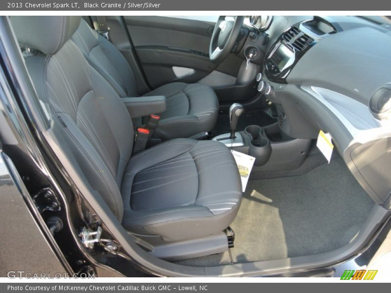 Black Granite / Silver/Silver 2013 Chevrolet Spark LT