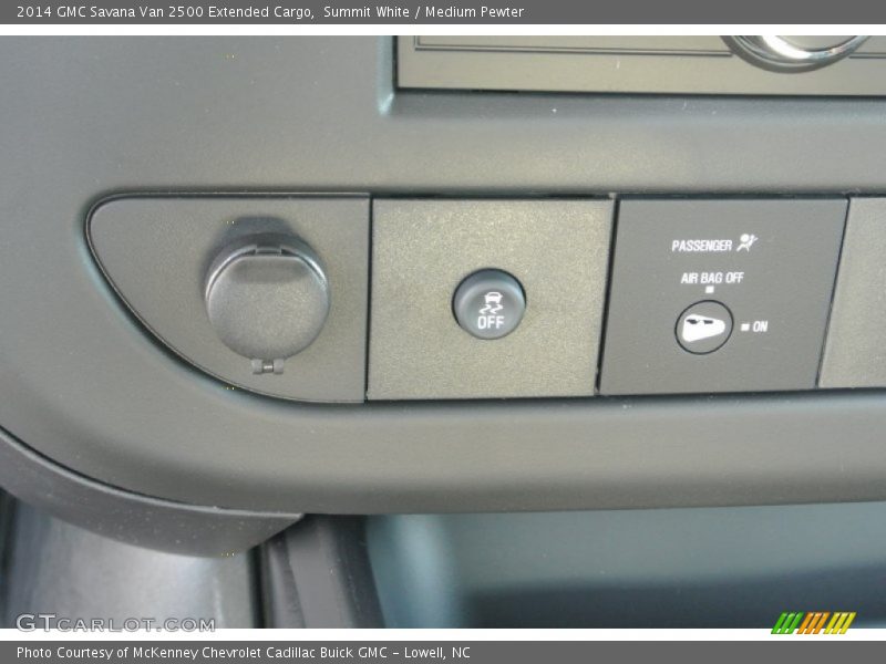 Summit White / Medium Pewter 2014 GMC Savana Van 2500 Extended Cargo