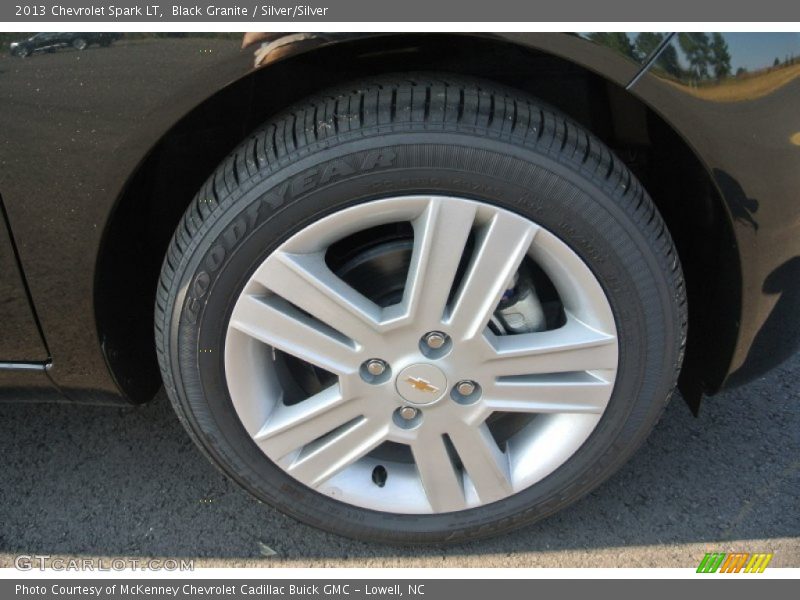 Black Granite / Silver/Silver 2013 Chevrolet Spark LT