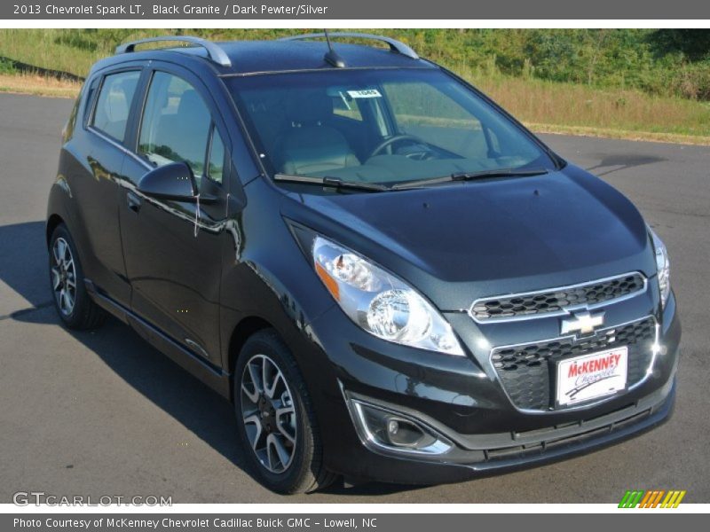 Black Granite / Dark Pewter/Silver 2013 Chevrolet Spark LT