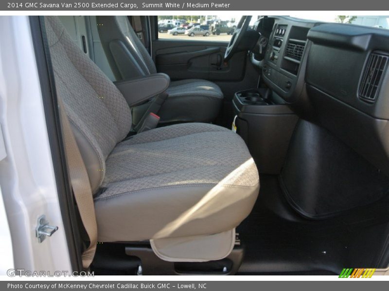 Summit White / Medium Pewter 2014 GMC Savana Van 2500 Extended Cargo