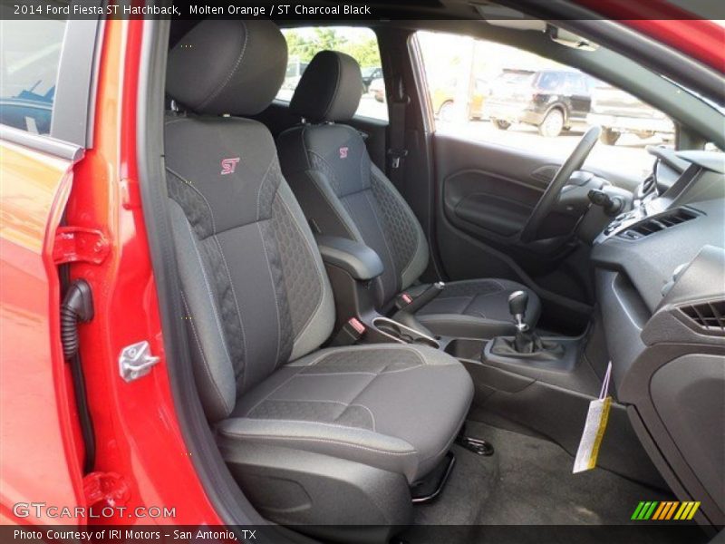 Front Seat of 2014 Fiesta ST Hatchback