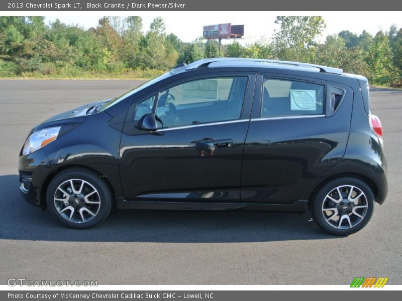 Black Granite / Dark Pewter/Silver 2013 Chevrolet Spark LT
