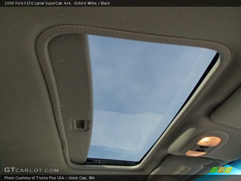 Oxford White / Black 2006 Ford F150 Lariat SuperCab 4x4