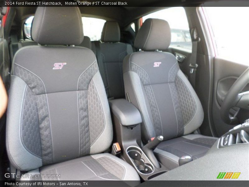 Front Seat of 2014 Fiesta ST Hatchback