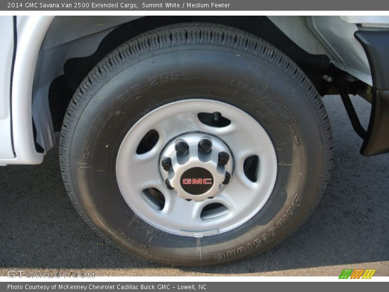 Summit White / Medium Pewter 2014 GMC Savana Van 2500 Extended Cargo