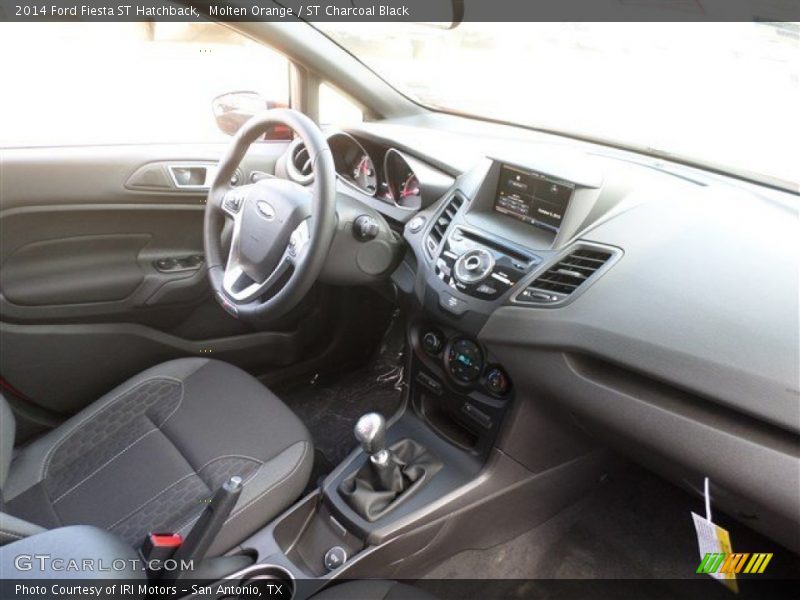 Dashboard of 2014 Fiesta ST Hatchback