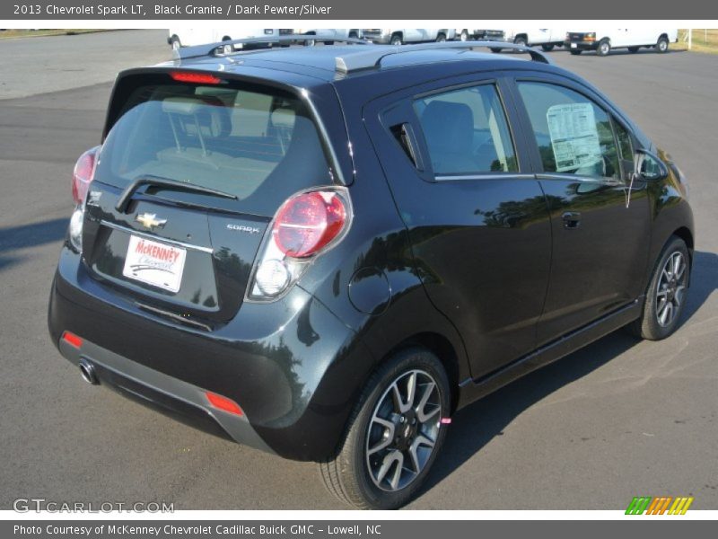 Black Granite / Dark Pewter/Silver 2013 Chevrolet Spark LT