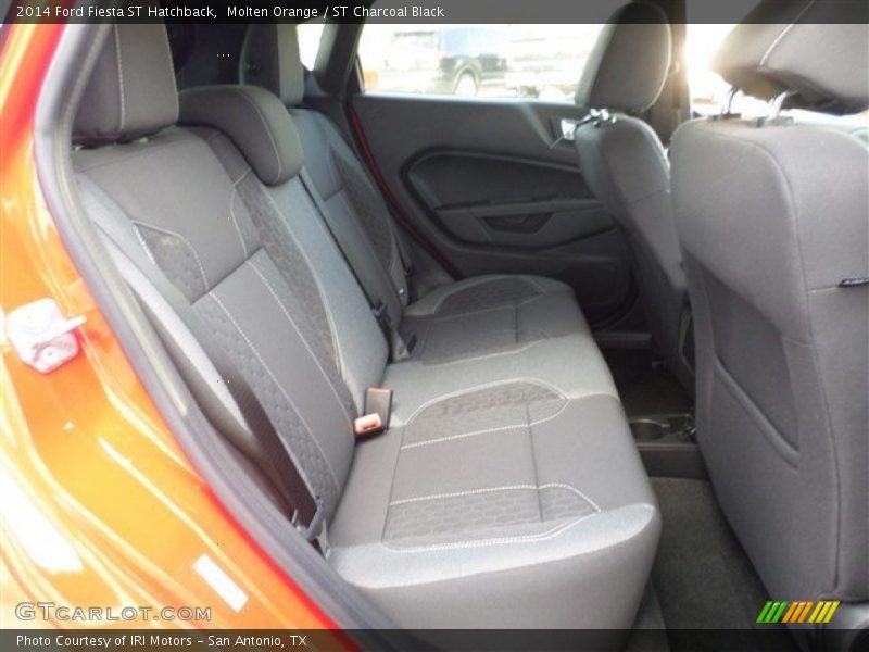 Rear Seat of 2014 Fiesta ST Hatchback
