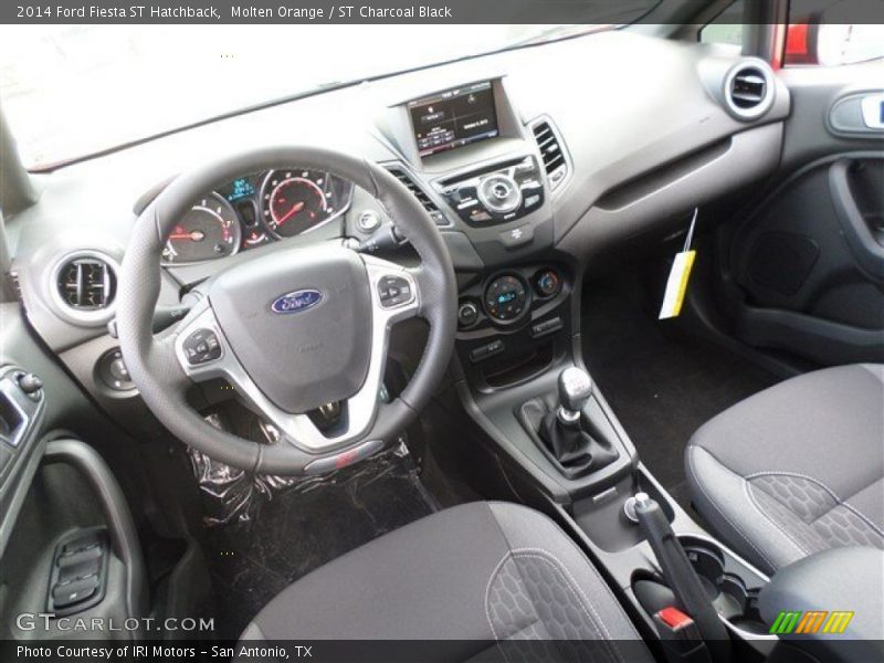 ST Charcoal Black Interior - 2014 Fiesta ST Hatchback 