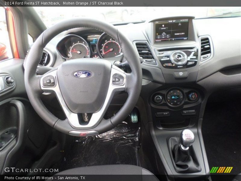 Dashboard of 2014 Fiesta ST Hatchback