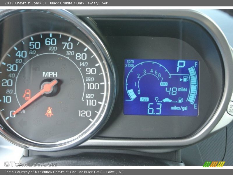 Black Granite / Dark Pewter/Silver 2013 Chevrolet Spark LT