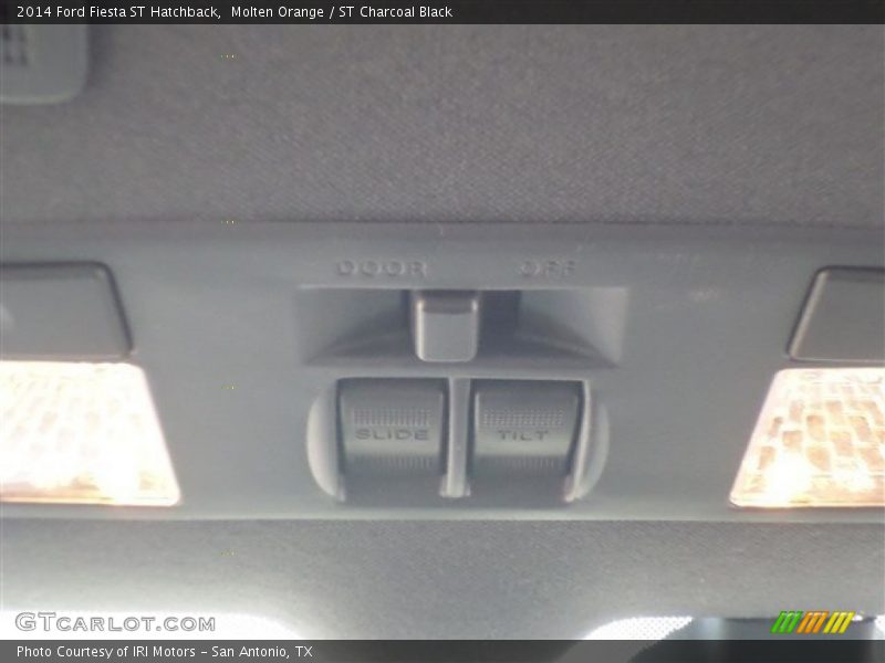 Controls of 2014 Fiesta ST Hatchback