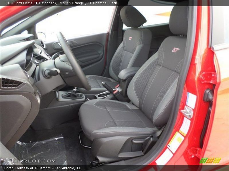 Front Seat of 2014 Fiesta ST Hatchback