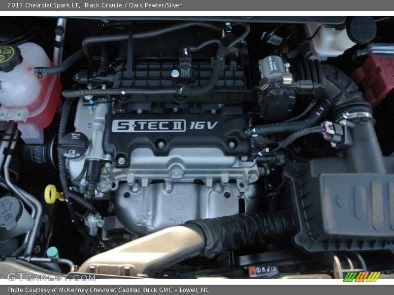 Black Granite / Dark Pewter/Silver 2013 Chevrolet Spark LT