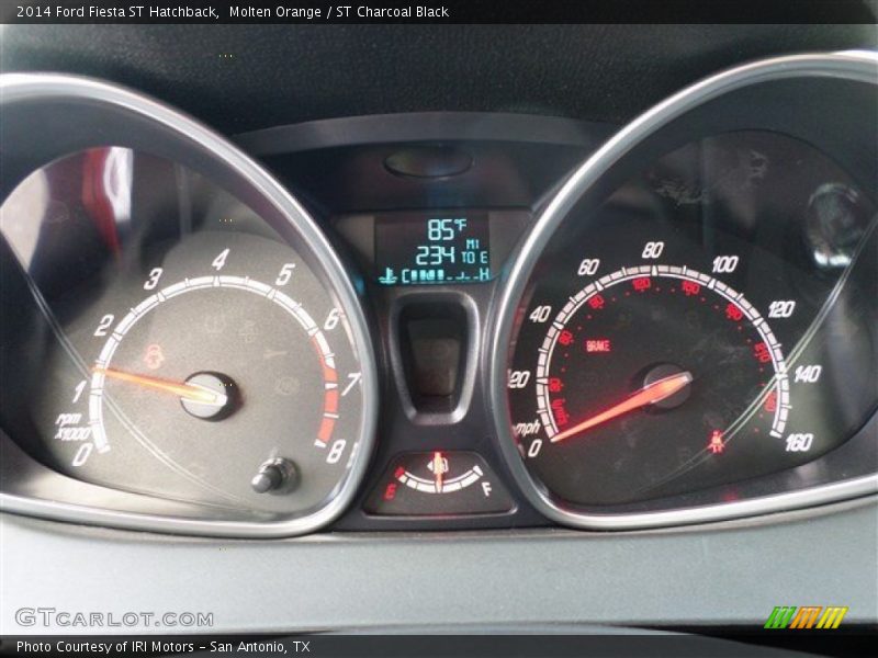  2014 Fiesta ST Hatchback ST Hatchback Gauges