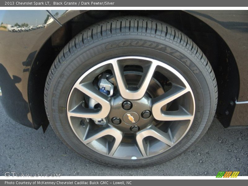Black Granite / Dark Pewter/Silver 2013 Chevrolet Spark LT